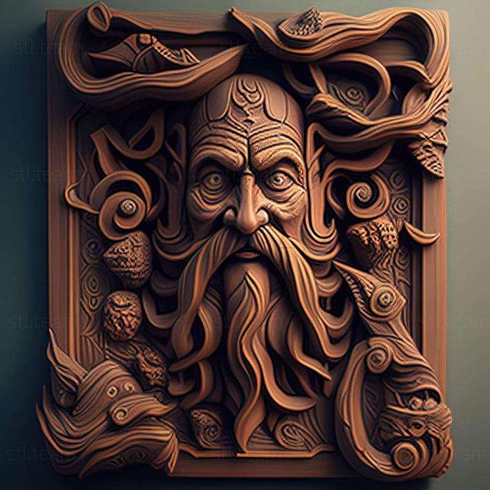 3D model Hearthstone Whispers of the Old Gods game (STL)
